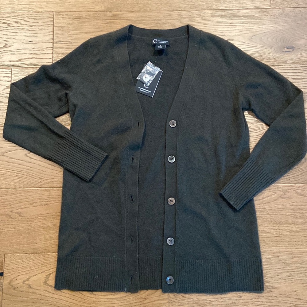 NWT - C by Bloomingdale’s Women’s Cashmere Cardigan
